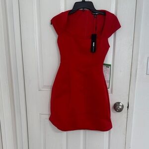 Fashion Nova Red Mini Dress